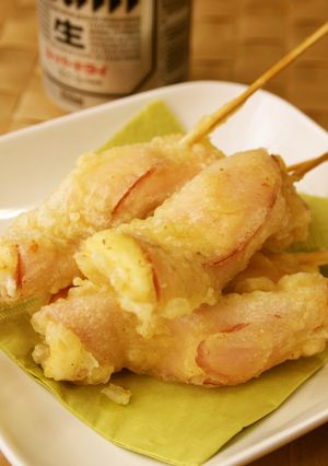 ビールのおつまみにも♪ハムチーズ串-レシピのメイン写真