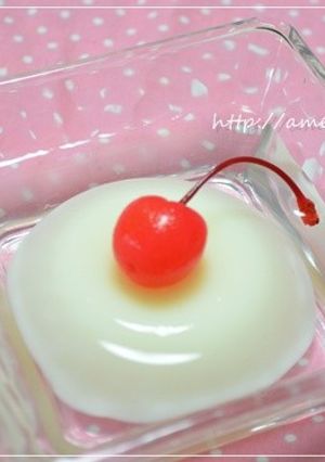 もっちりヨーグルト杏仁豆腐☆-レシピのメイン写真