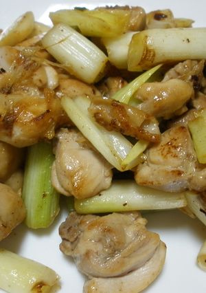 皿盛り　にんにくネギマ-レシピのメイン写真