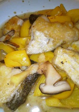 カレー風味タラのオイスター炒め-レシピのメイン写真