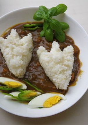 恐竜の足跡★デコカレー-レシピのメイン写真