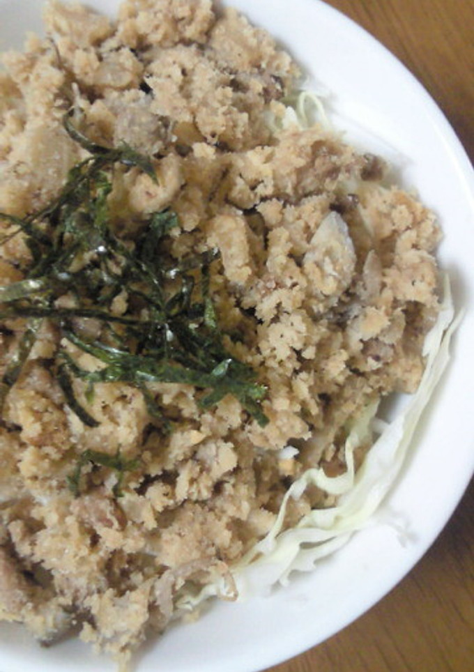 簡単美味しい♫味噌おからそぼろ丼★-レシピのメイン写真
