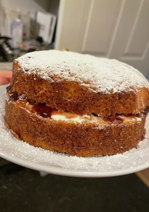 ヴィクトリア・サンドウィッチ　ケーキ-レシピのメイン写真