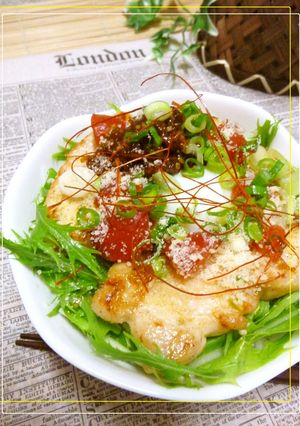 焼肉のたれで *変わり親子丼*-レシピのメイン写真