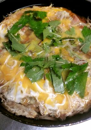 焼穴子の柳川風！玉子とじ丼-レシピのメイン写真