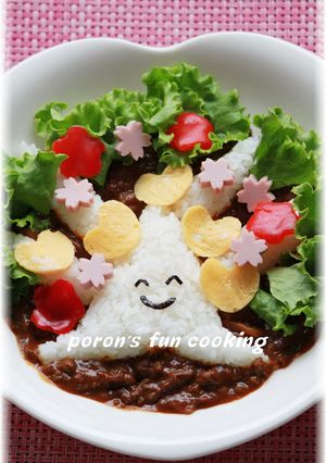 ✿幸せの木♡デコカレー✿-レシピのメイン写真