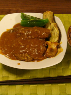煮込みハンバーグ-レシピのメイン写真