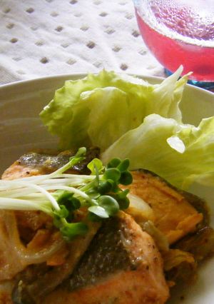 サーモンのマヨ煮-レシピのメイン写真