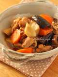 ストウブでシイタケの旨みたっぷり鶏肉煮物