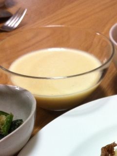 とうもろこしと豆乳の冷たいスープ-レシピのメイン写真