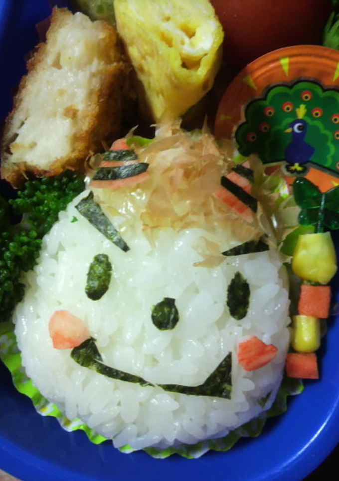節分！簡単鬼さんのキャラ弁-レシピのメイン写真