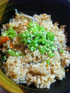 ☆ジンジャラー仕様の炊き込みご飯☆-レシピのメイン写真