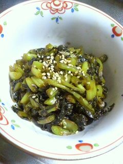 たか菜の佃煮風お漬物-レシピのメイン写真