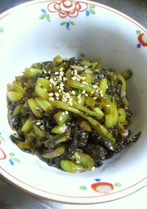 たか菜の佃煮風お漬物-レシピのメイン写真