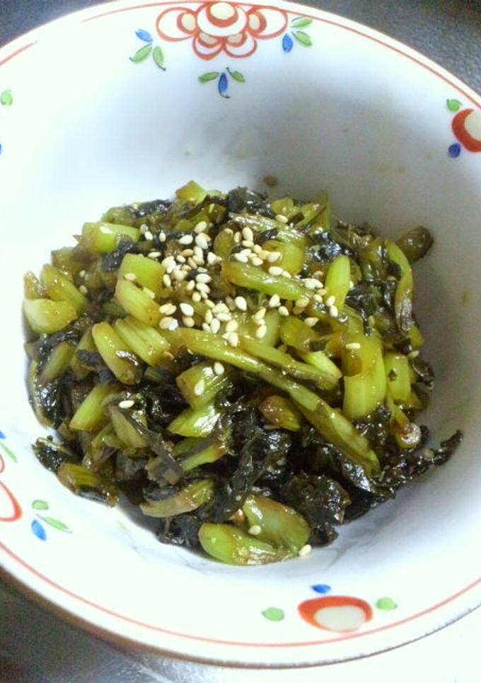 たか菜の佃煮風お漬物-レシピのメイン写真