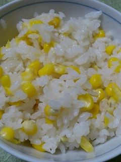 とうもろこし炊き込みご飯-レシピのメイン写真