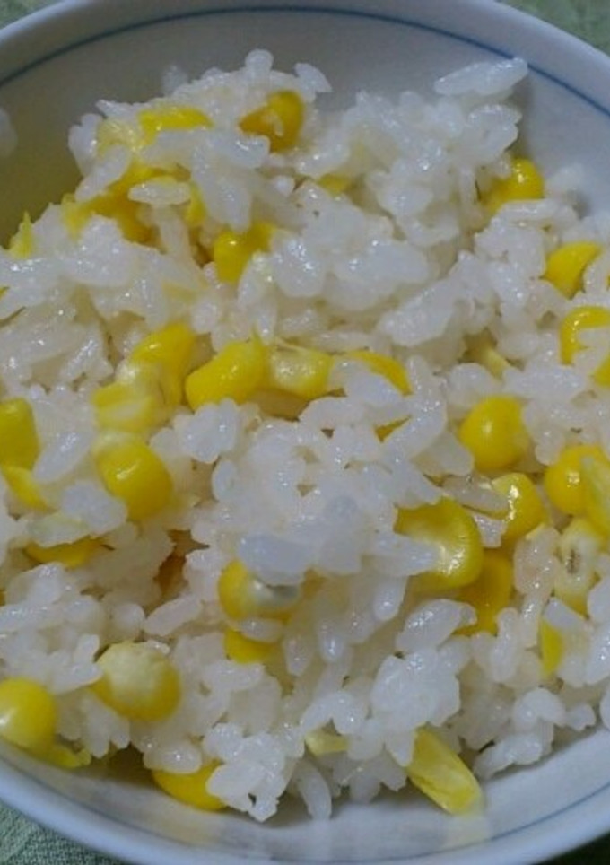 とうもろこし炊き込みご飯-レシピのメイン写真
