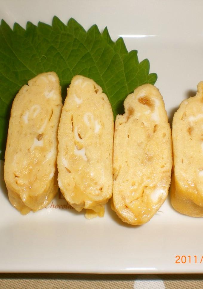 ごま風味の卵焼き-レシピのメイン写真