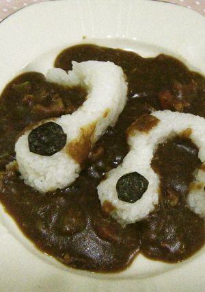 おんぷデコカレー♡-レシピのメイン写真
