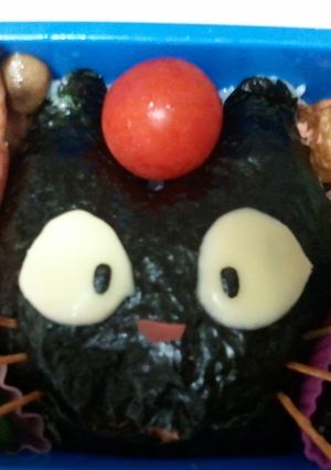 キャラ弁☆ジジ(魔女の宅急便)-レシピのメイン写真