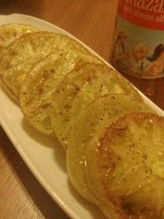 青いトマトのソテー-レシピのメイン写真