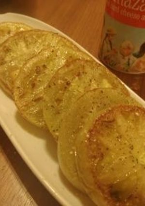 青いトマトのソテー-レシピのメイン写真