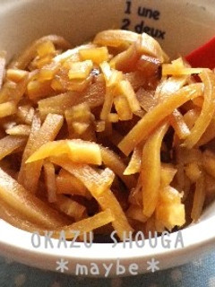 *maybe*の常備菜・おかずしょうが-レシピのメイン写真