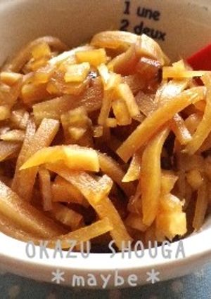 ＊maybe＊の常備菜・おかずしょうが-レシピのメイン写真