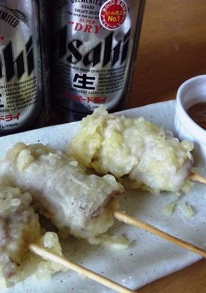 豚ニンニク×高野豆腐ガッツリサッパリ串天-レシピのメイン写真