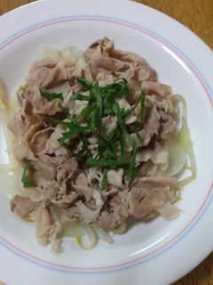 豚冷しゃぶ-レシピのメイン写真