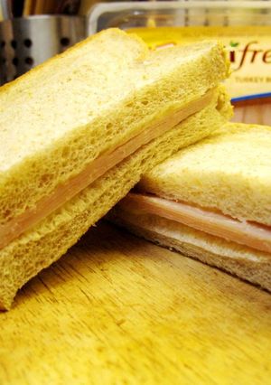 自宅でカフェサンド☆ソフトターキーハム☆-レシピのメイン写真