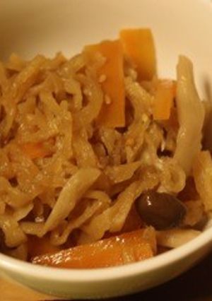 甘味料なしで甘い☆ノンオイル切干し大根煮-レシピのメイン写真