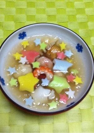 夏はキリリと星空冷やしおでん-レシピのメイン写真