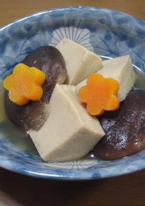 シンプルな高野豆腐煮-レシピのメイン写真