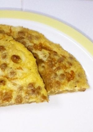 薄焼き納豆ｵﾑﾚﾂ-レシピのメイン写真