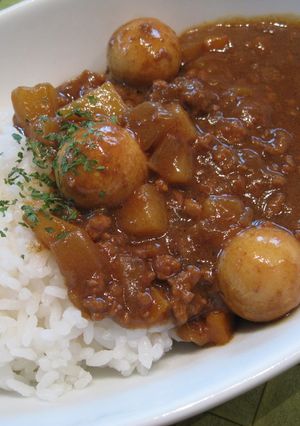 ★子供達に大人気！★卵の入ったカレー★-レシピのメイン写真