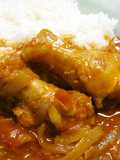 カレー粉で作るチキンカレー(辛口)