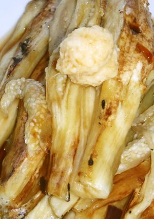 簡単にむける☆焼ナス生姜ポン酢☆-レシピのメイン写真