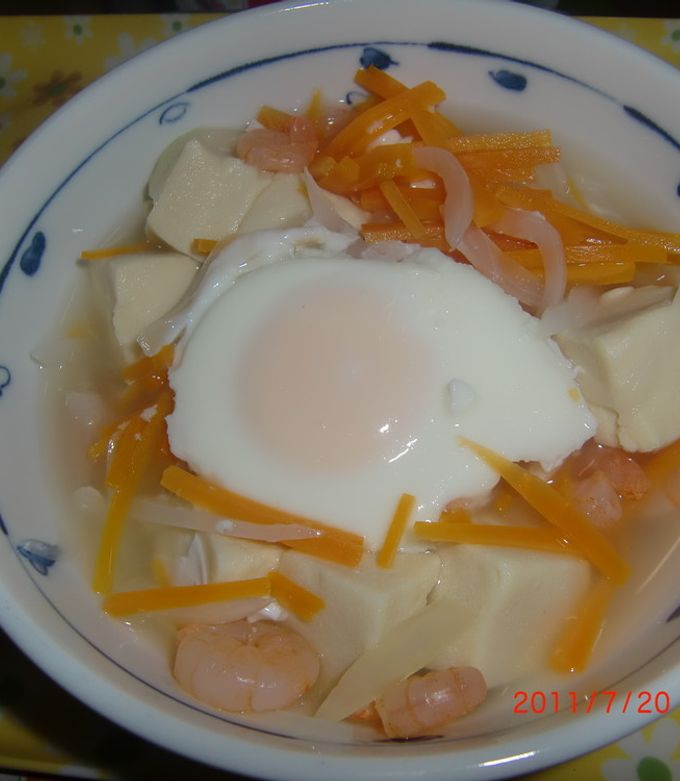 高野豆腐の巣ごもり卵-レシピのメイン写真
