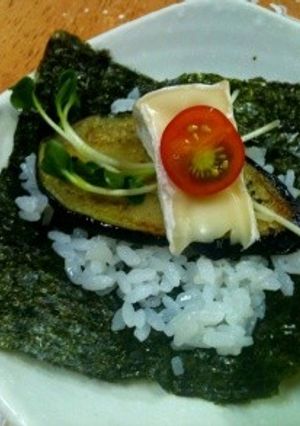 カマンベールで洋風手巻き寿司-レシピのメイン写真