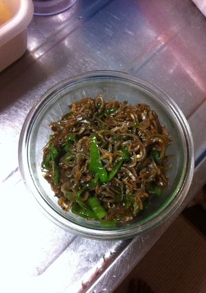 ちりめんじゃことピーマンの佃煮-レシピのメイン写真