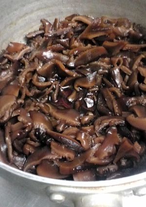 冷凍保存ＯＫ！干し椎茸の含め煮-レシピのメイン写真
