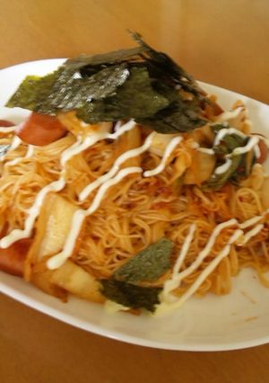 簡単!ピリ辛キムチそうめん☆-レシピのメイン写真