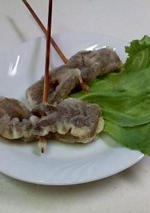 蒟蒻の串天-レシピのメイン写真