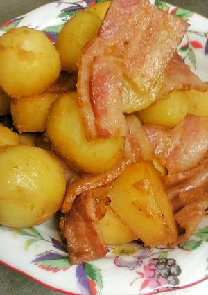 じゃがいもとベーコンの煮っころがし-レシピのメイン写真