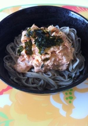 ツナキムチそうめん-レシピのメイン写真