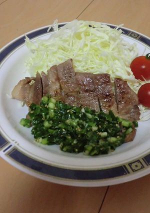 ねぎだく!ポークステーキ-レシピのメイン写真