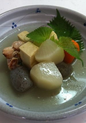 夏！塩味の冷たい煮物-レシピのメイン写真