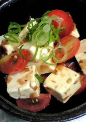 お奨め！クリームチーズの冷や奴-レシピのメイン写真