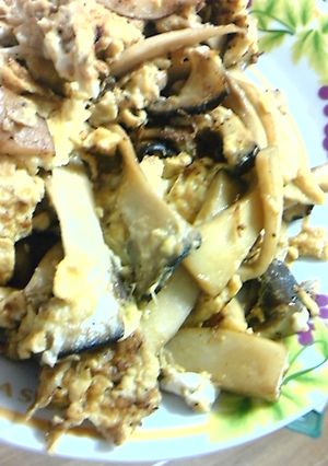 超簡単♪エリンギたまご(´･ω･`)-レシピのメイン写真